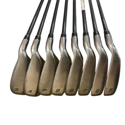 TaylorMade R7 Ti Irons (8pc) — Flex R — Japan Model, Used