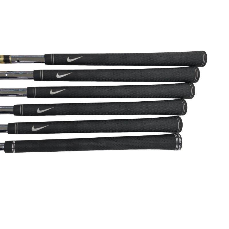 Nike Victory Red Split Cavity Irons (6pc) — Dynamic Gold S — Japan Model, Used