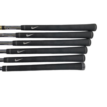 Nike Victory Red Split Cavity Irons (6pc) — Dynamic Gold S — Japan Model, Used