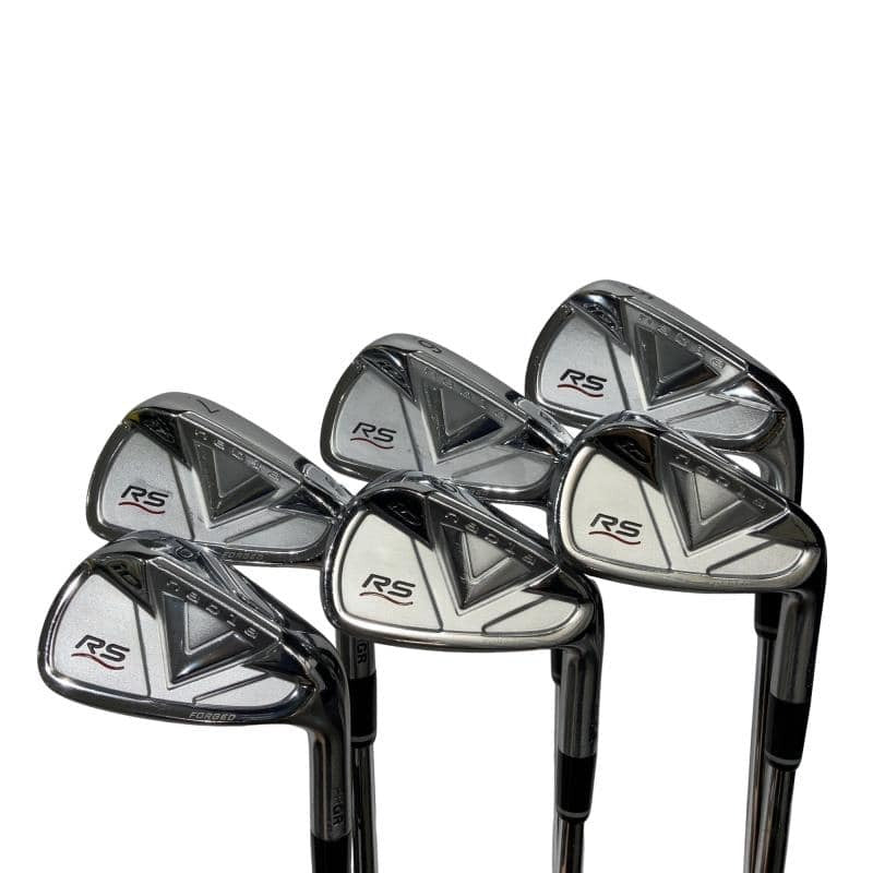 PRGR RS Forged Irons (6pc) — Flex S — Japan Model, Used