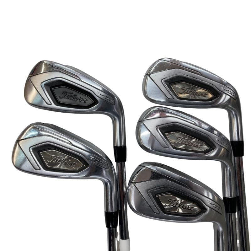 Titleist T400 Irons 7-pw (5pc) — NS PRO 950GH S — Japan Model, Used