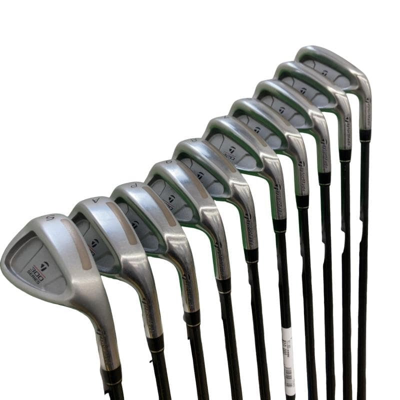 TaylorMade 320 Irons (10pc) — Flex R — Japan Model, Used