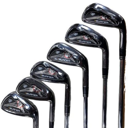 TaylorMade Burner TP Irons (6pc) — Dynamic Gold S — Japan Model, Used