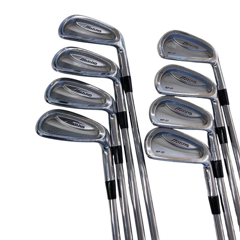 Mizuno MP-27 Irons (8pc) — NS PRO 950GH SR — Japan Model, Used
