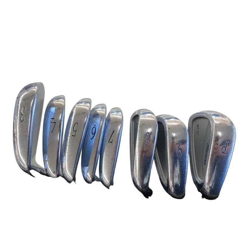 Mizuno MP-27 Irons (8pc) — NS PRO 950GH SR — Japan Model, Used