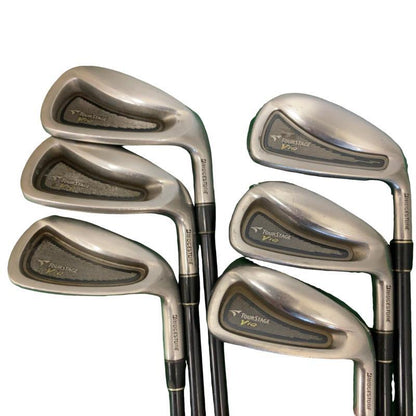 Bridgestone Tourstage ViQ Irons (6pc) — Flex S — Japan Model, Used