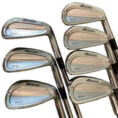 Mizuno MP-62 Irons (7pc) — Dynamic Gold S — Japan Model, Used