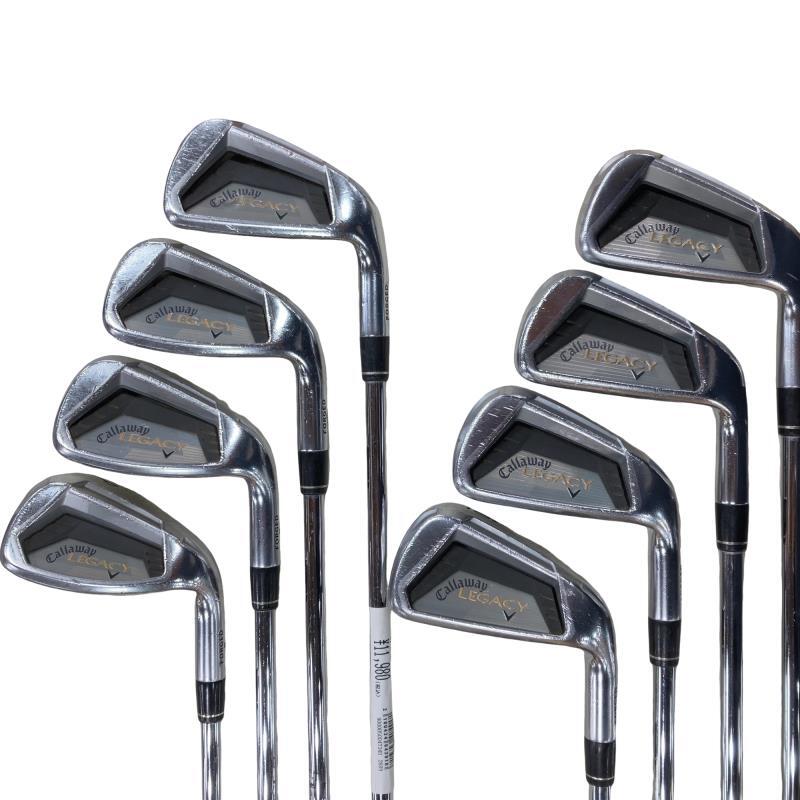 Callaway LEGACY Irons (8pc) — Dynamic Gold S — Japan Model, Used