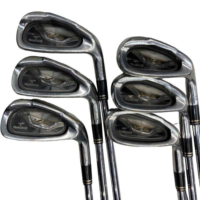 Bridgestone Tourstage ViQ Irons (6pc) — Flex S — Japan Model, Used