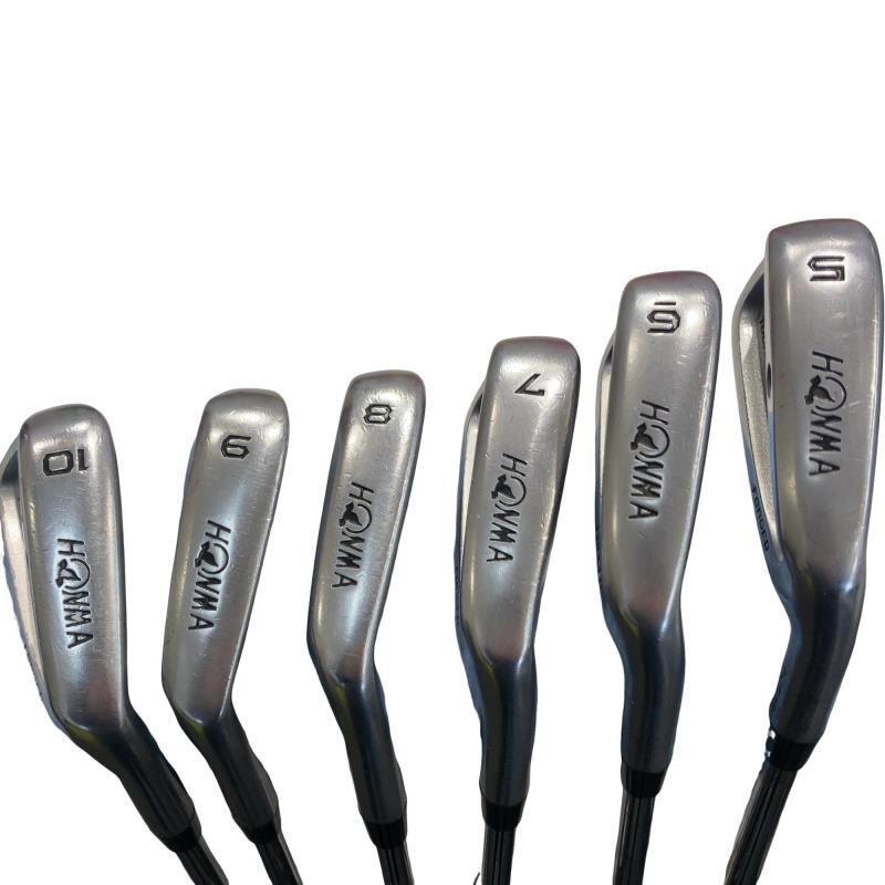 HONMA Tour World TW717P Irons (6pc) — Flex S — Japan Model, Used