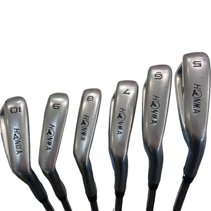 HONMA Tour World TW717P Irons (6pc) — Flex S — Japan Model, Used