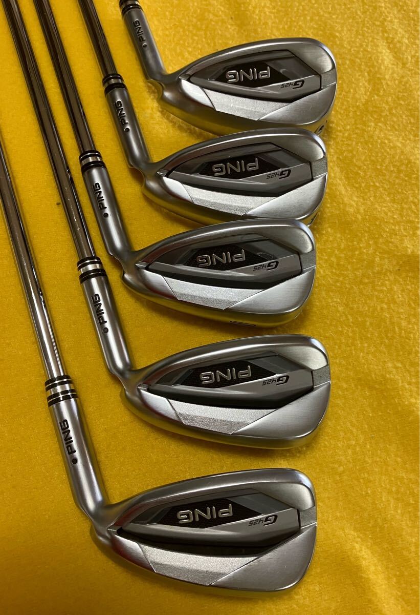 Ping G425 Irons 8-sw (6pc) — Zelos 7 S — Japan Model, Used
