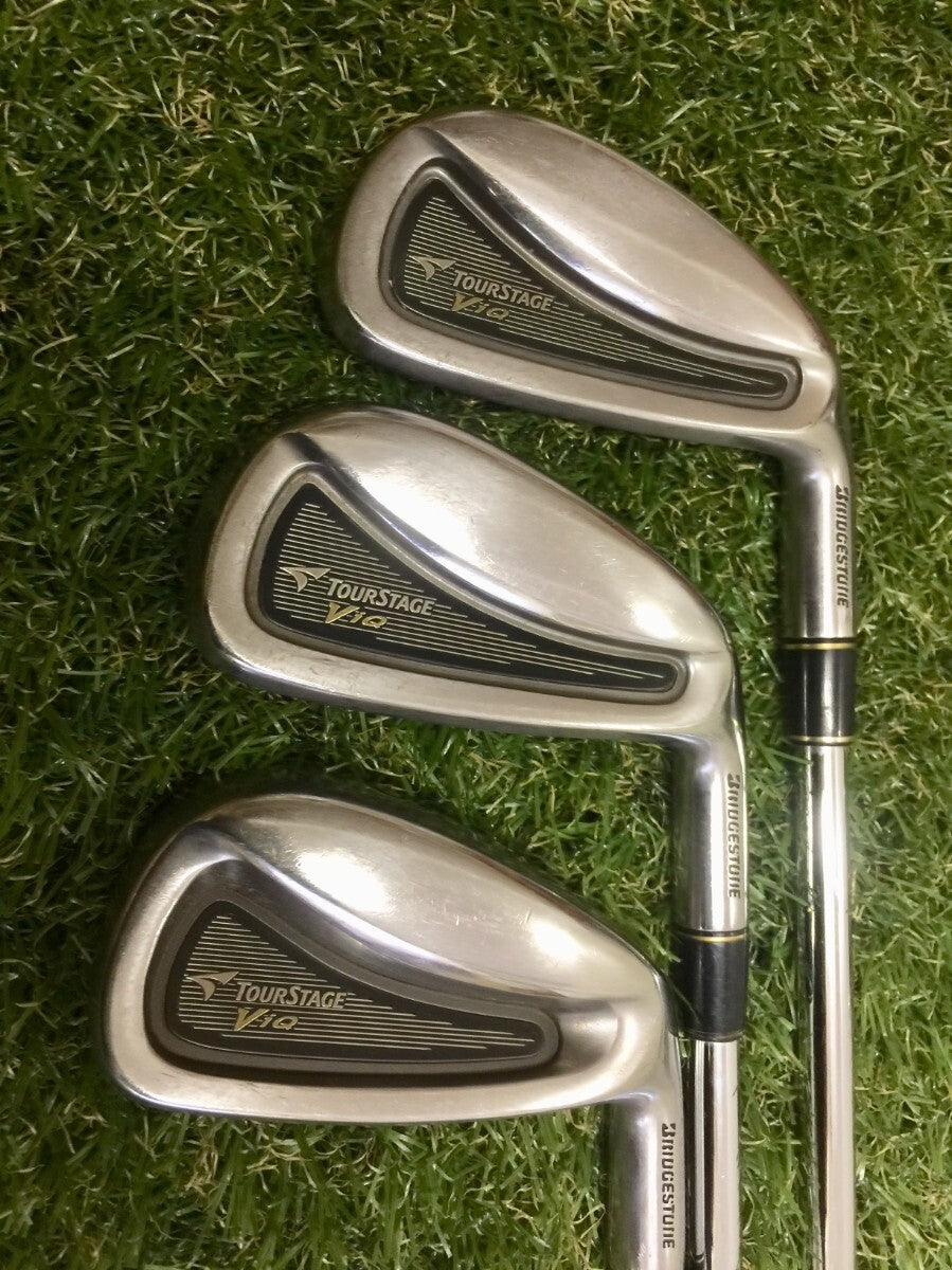 Bridgestone Tourstage ViQ Irons 4-PW (7pc) — NS PRO 950GH R — Japan Model, Used