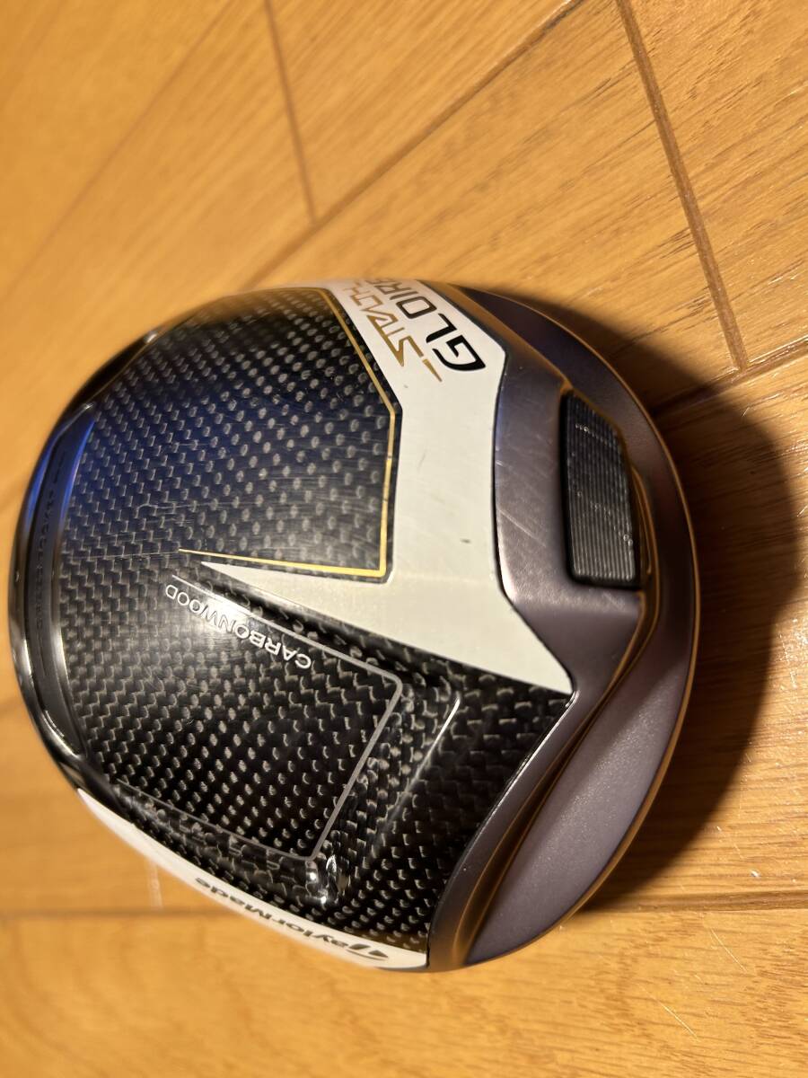 TaylorMade STEALTH Gloire Plus 9.5° Driver Head Only — Japan Model, Used