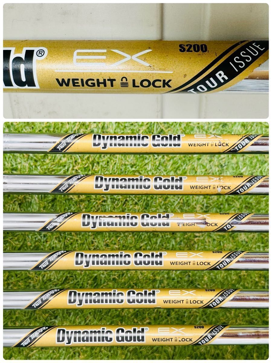 TaylorMade P7MC Irons (6pc) — Dynamic Gold S200 — Japan Model, Used