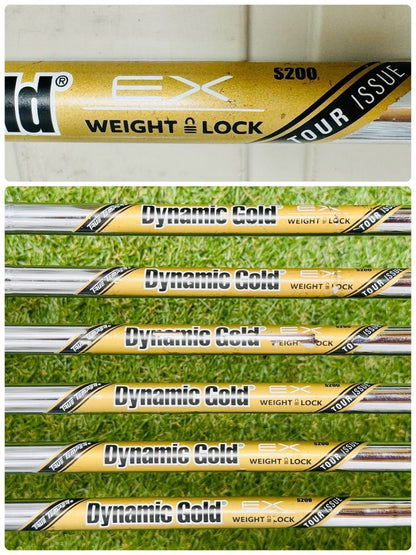 TaylorMade P7MC Irons (6pc) — Dynamic Gold S200 — Japan Model, Used