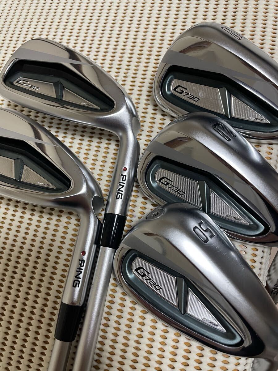 Ping G730 Irons 8-AW (5pc) — Speeder — Japan Model, Used
