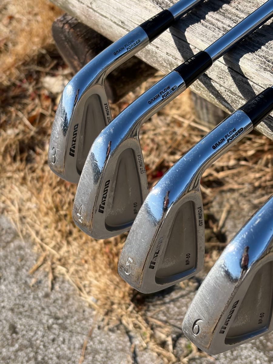 Mizuno MP-60 Irons 3-PW (8pc) — Dynamic Gold S200 S — Japan Model, Used