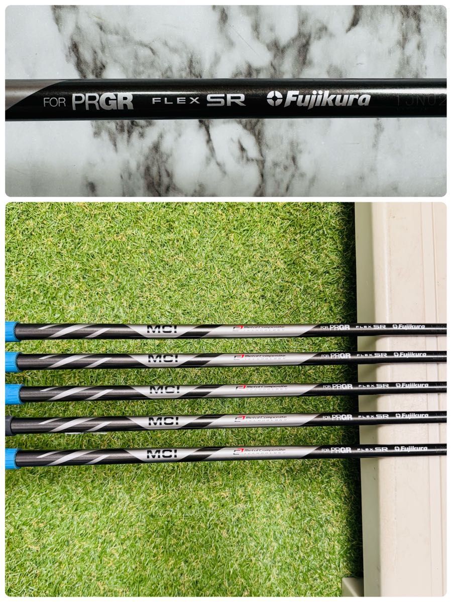 PRGR 05 Irons (5pc) — MCI — Japan Model, Used