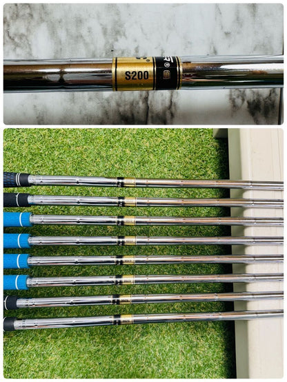 Mizuno MP-37 Irons 3-PW (8pc) — Dynamic Gold S200 S200 — Japan Model, Used