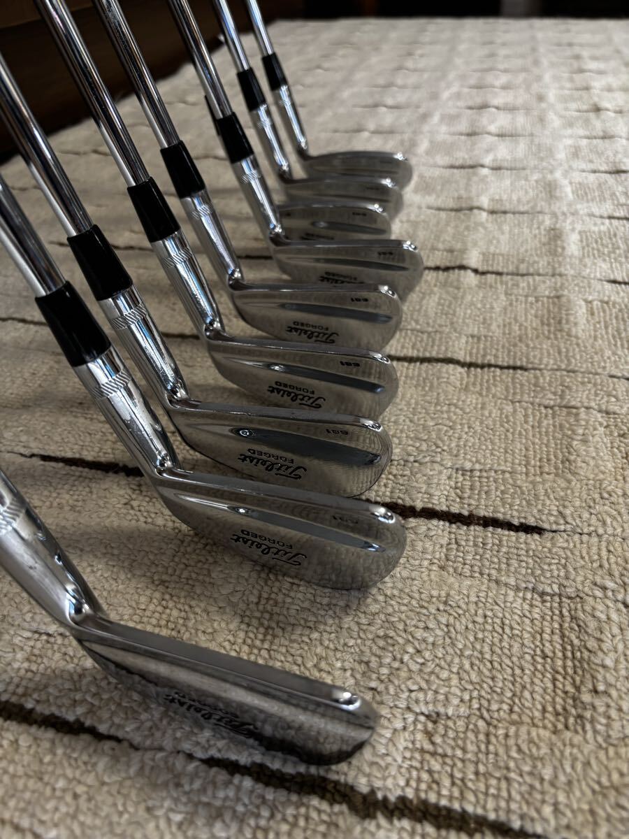 Titleist 681 Irons 3-9 (9pc) — Dynamic Gold S300 — Japan Model, Used