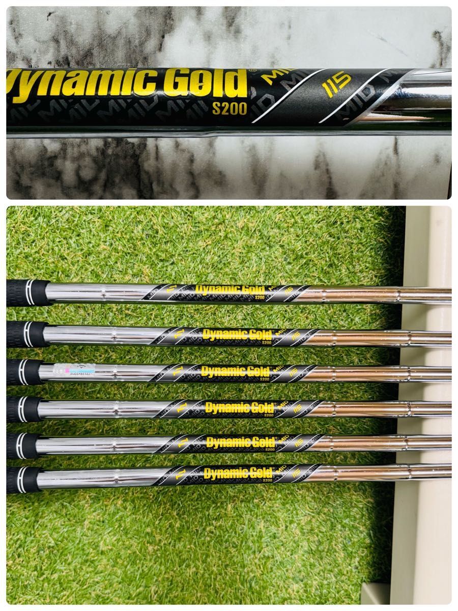 Callaway X Forged 2024 Irons (6pc) — Dynamic Gold S200 — Japan Model, Used