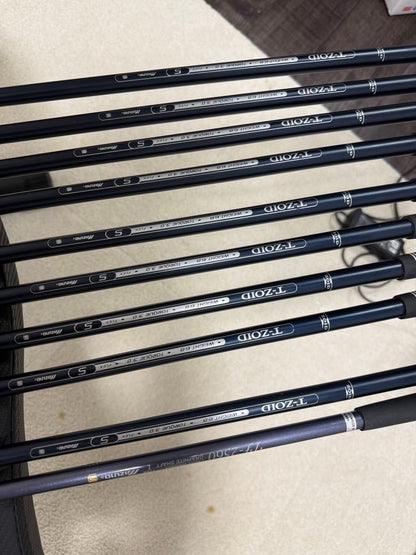 Mizuno T-Zoid MX-15 Irons 6-9 (10pc) — Japan Model, Used