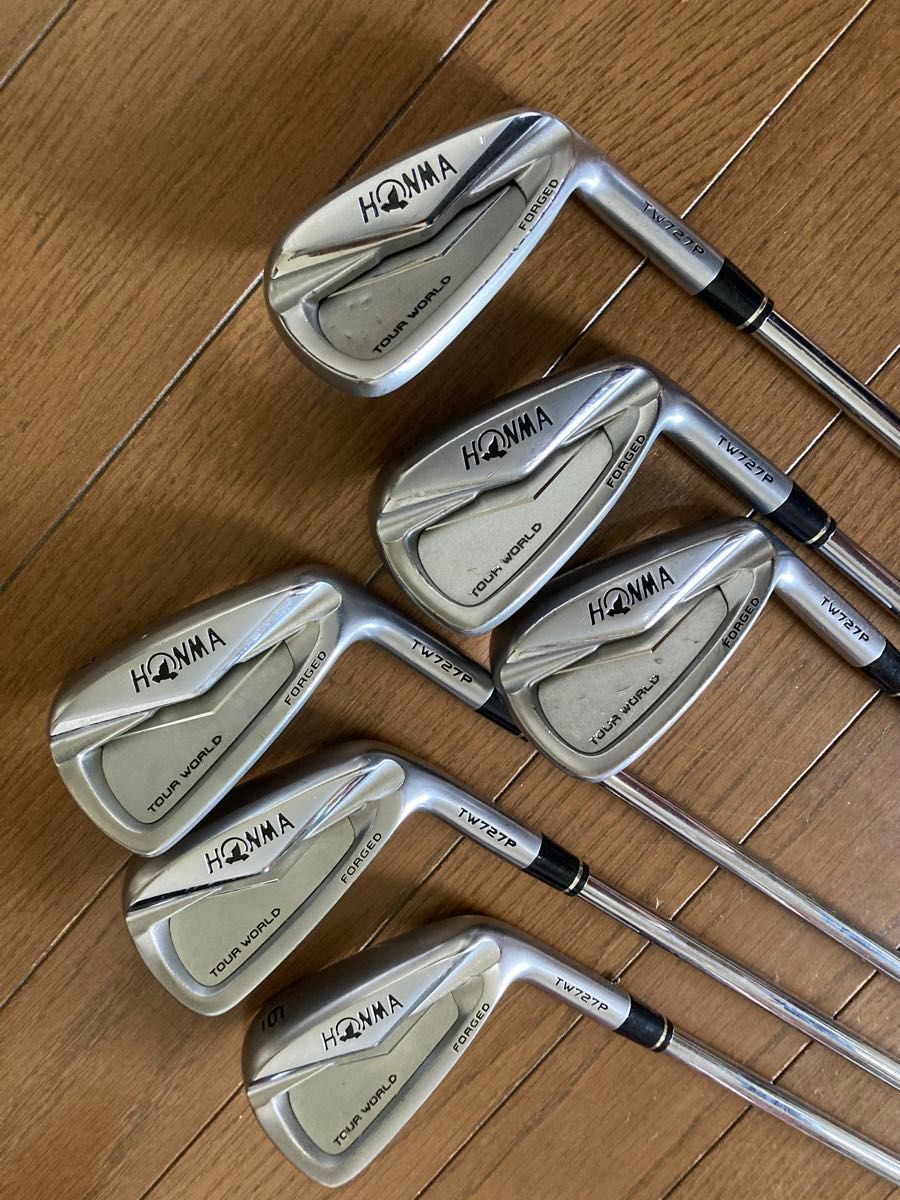 HONMA Tour World TW727P Irons 5-10 (6pc) — NS PRO 950GH R — Japan Model, Used