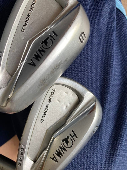 HONMA Tour World TW727P Irons 5-10 (6pc) — NS PRO 950GH R — Japan Model, Used