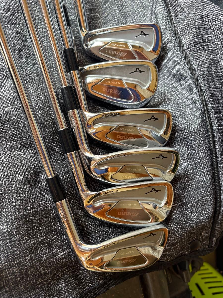 Mizuno MP-63 Irons 4-PW (7pc) — Dynamic Gold S200 S — Japan Model, Used