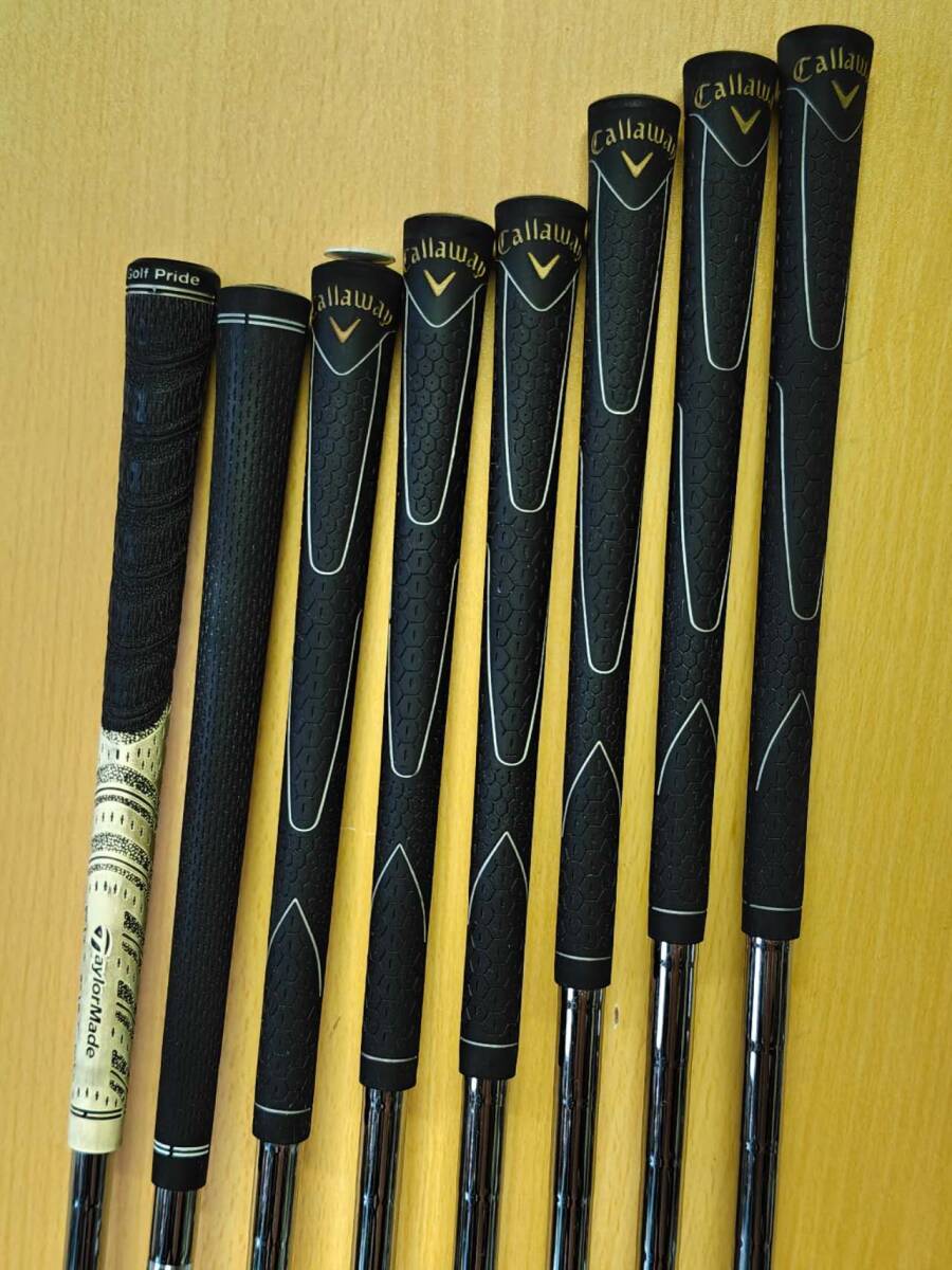 Callaway RAZR X Irons 4-6,8-PW (8pc) — Flex SR — Japan Model, Used