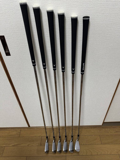 Callaway Apex DCB Irons 5-9 (6pc) — Zelos 7 — Japan Model, Used