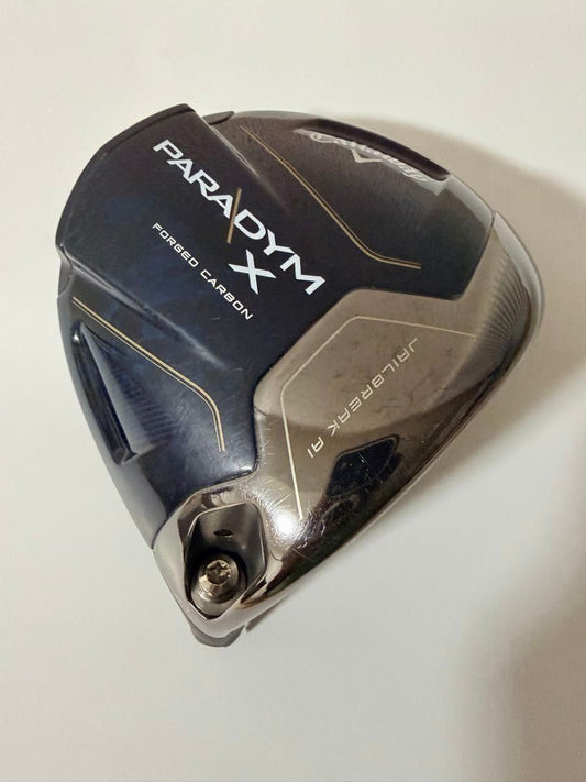 Callaway PARADYM X 10.5° Driver Head Only — Japan Model, Used