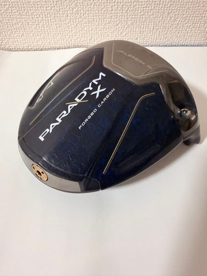 Callaway PARADYM X 10.5° Driver Head Only — Japan Model, Used