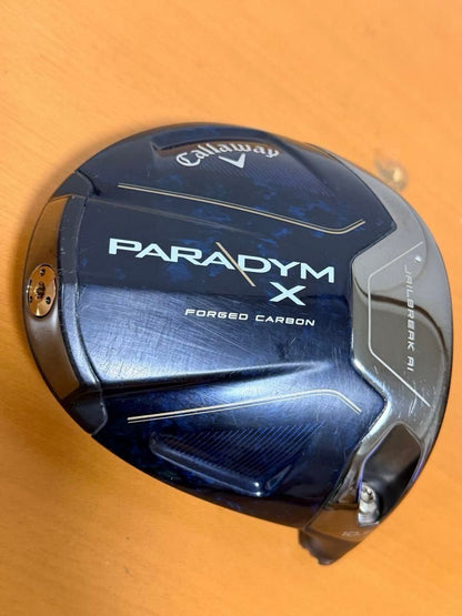 Callaway PARADYM X 10.5° Driver Head Only — Japan Model, Used