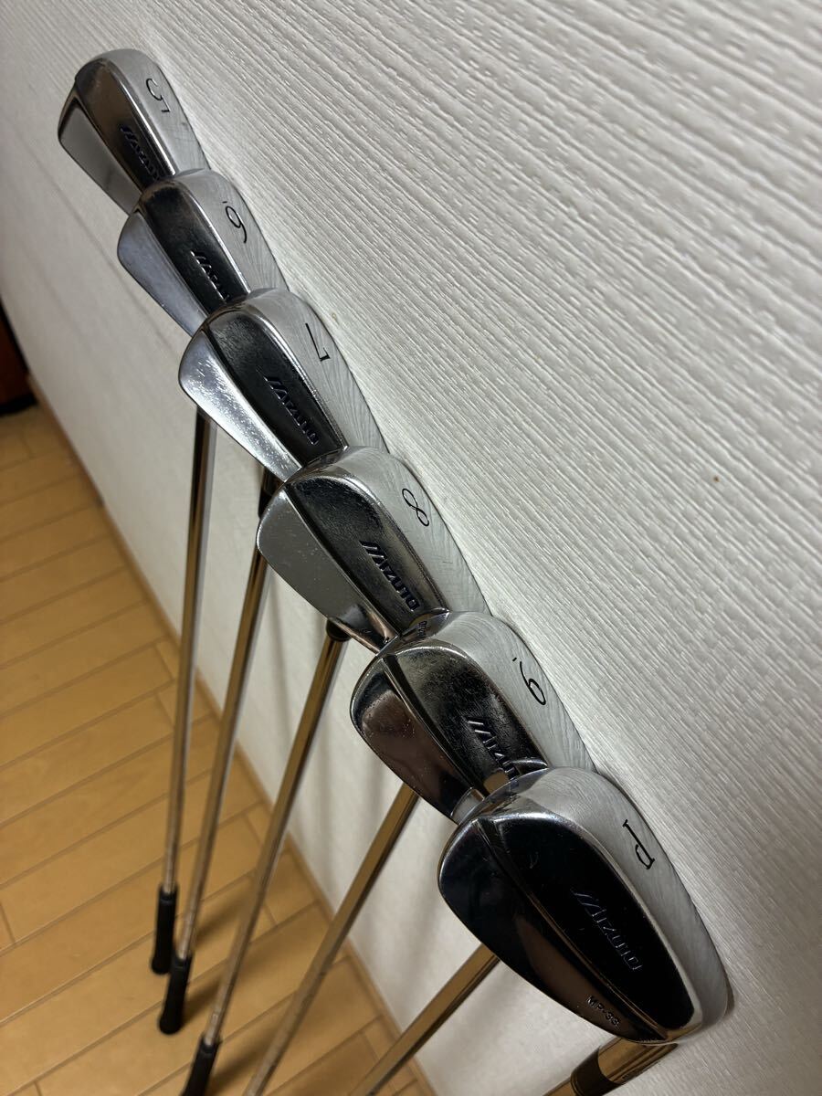 Mizuno MP-33 Irons 3-pw (6pc) — NS PRO — Japan Model, Used