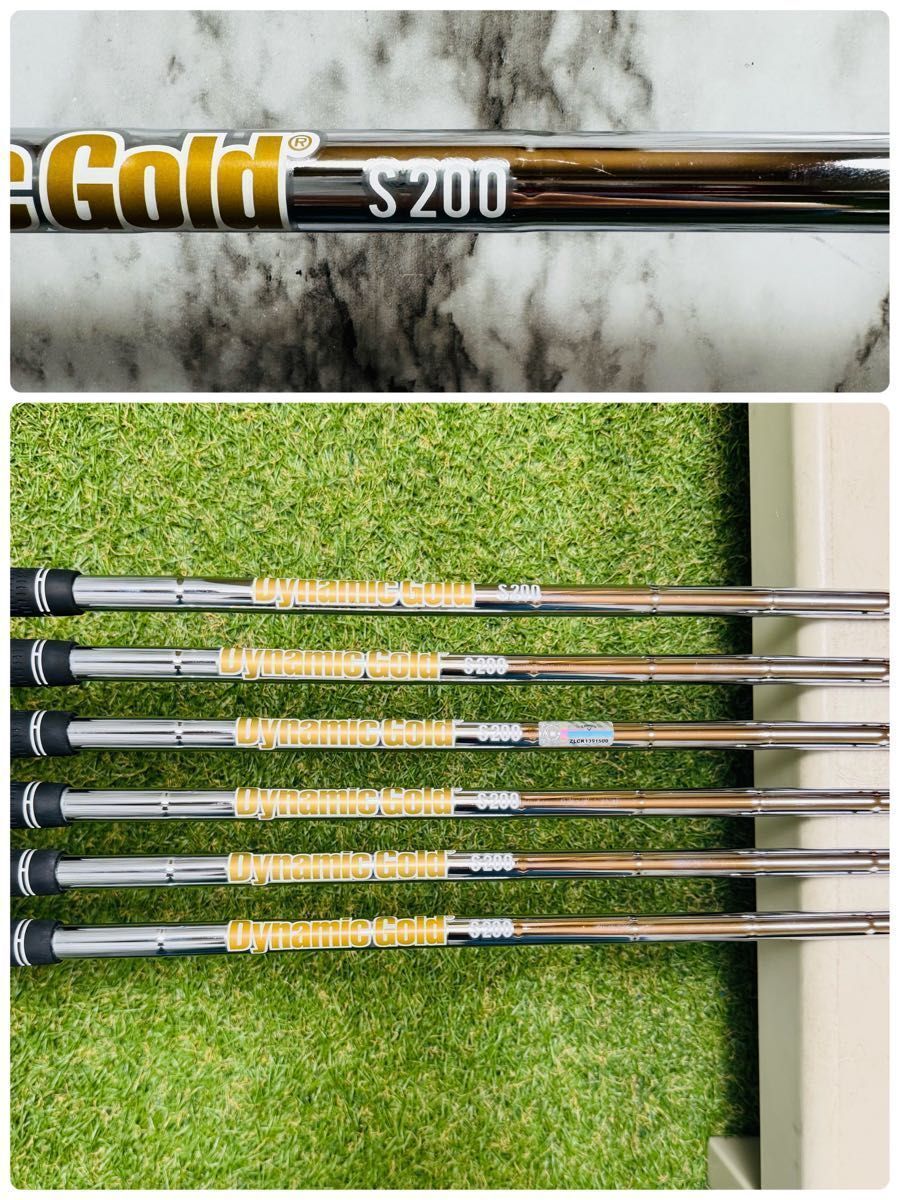 Callaway X Forged 2024 Irons (6pc) — Dynamic Gold S200 — Japan Model, Used