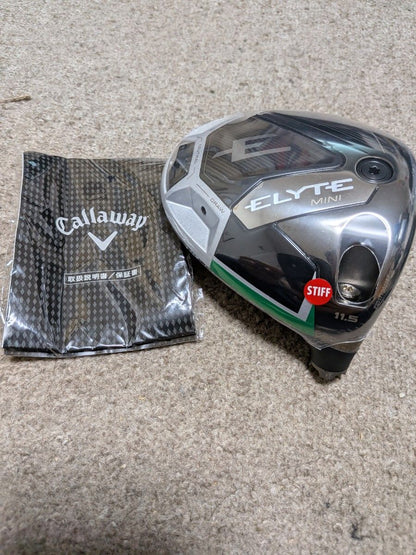 Callaway Elyte Mini 11.5° Driver Head Only — Japan Model, Used