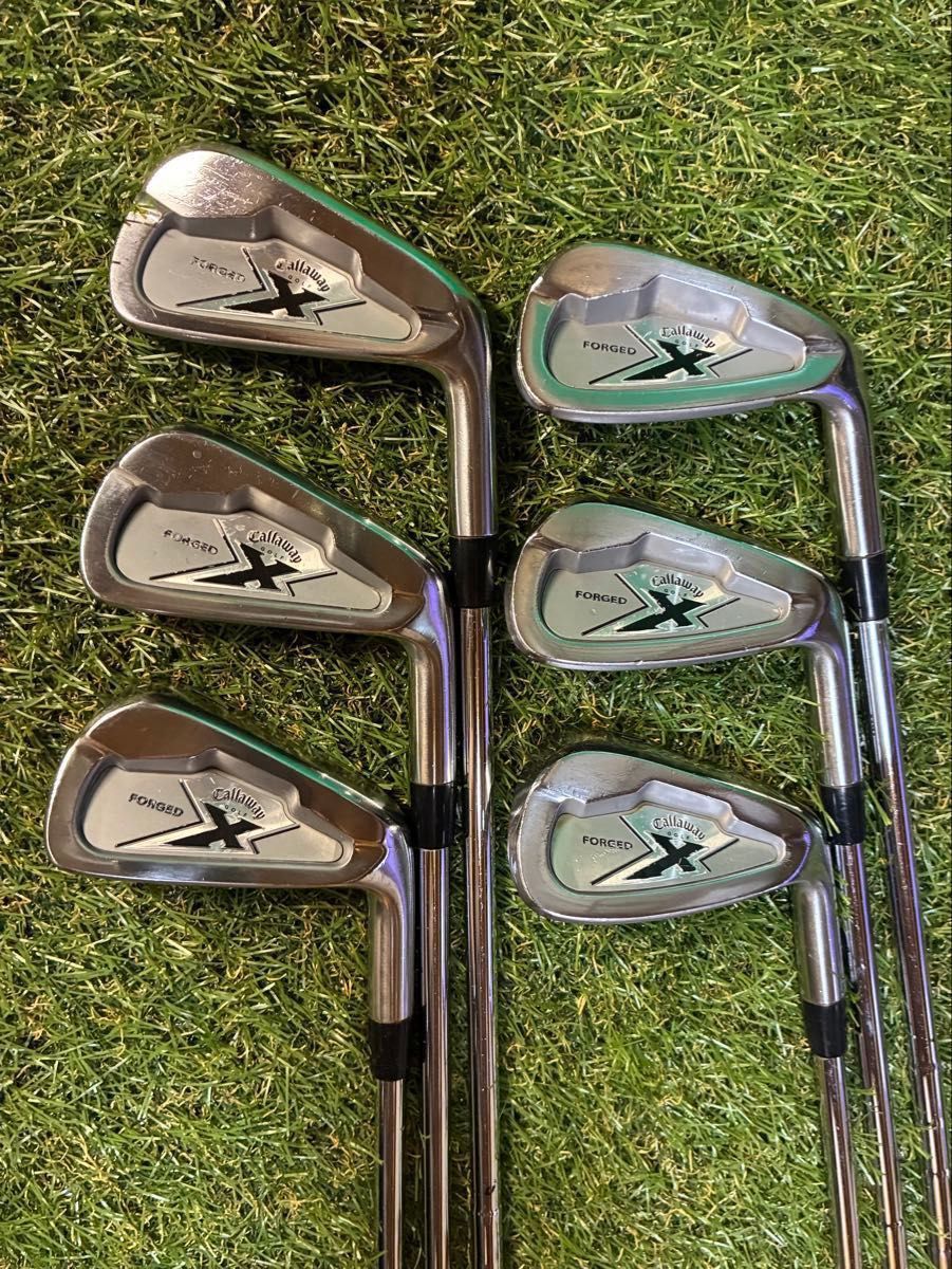 Callaway X Forged Irons 5-PW (6pc) — Flex R — Japan Model, Used