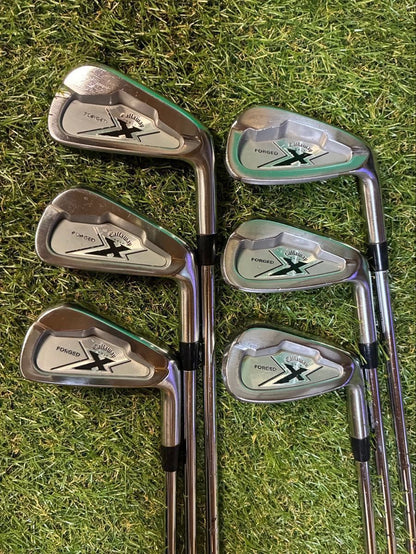 Callaway X Forged Irons 5-PW (6pc) — Flex R — Japan Model, Used