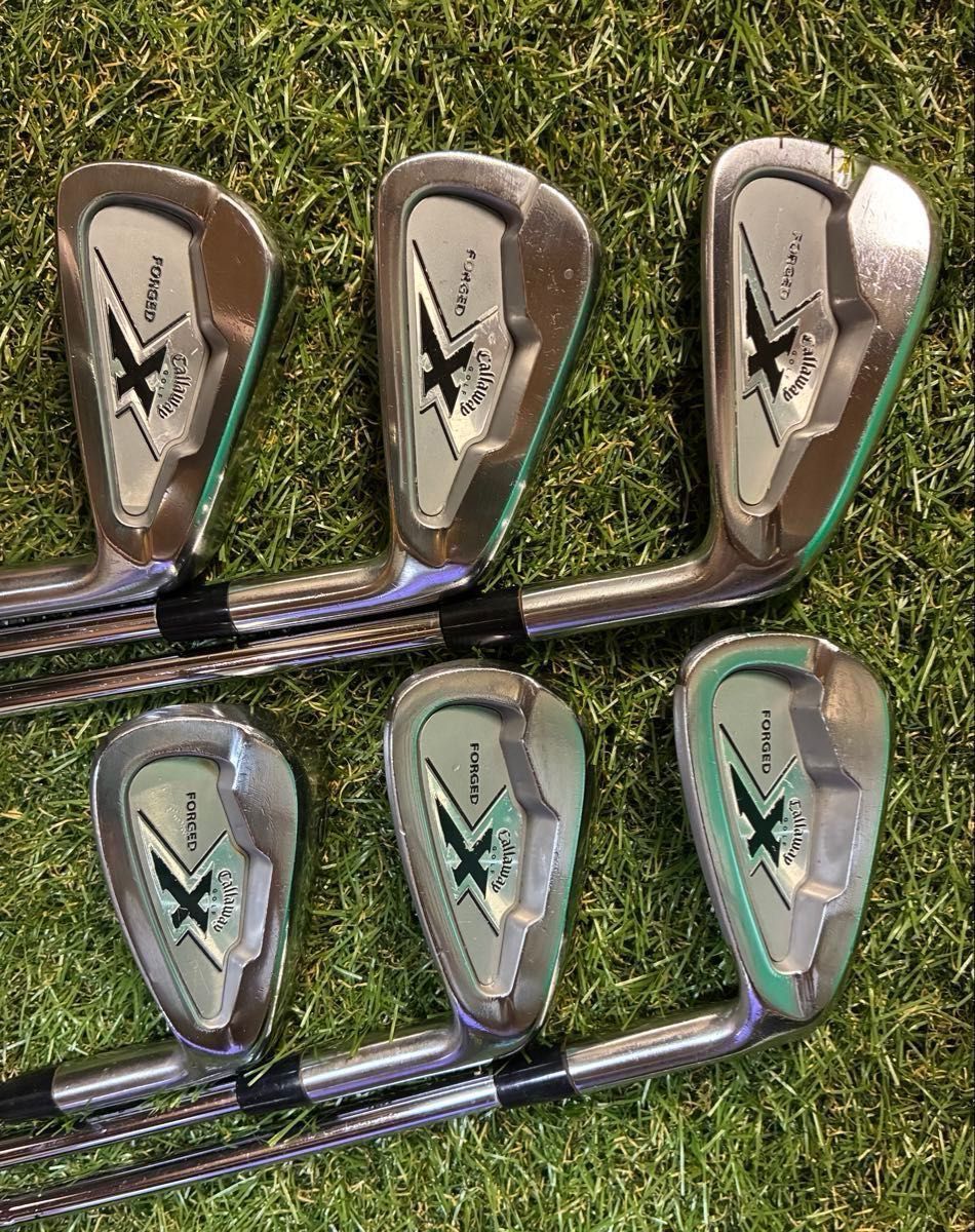Callaway X Forged Irons 5-PW (6pc) — Flex R — Japan Model, Used