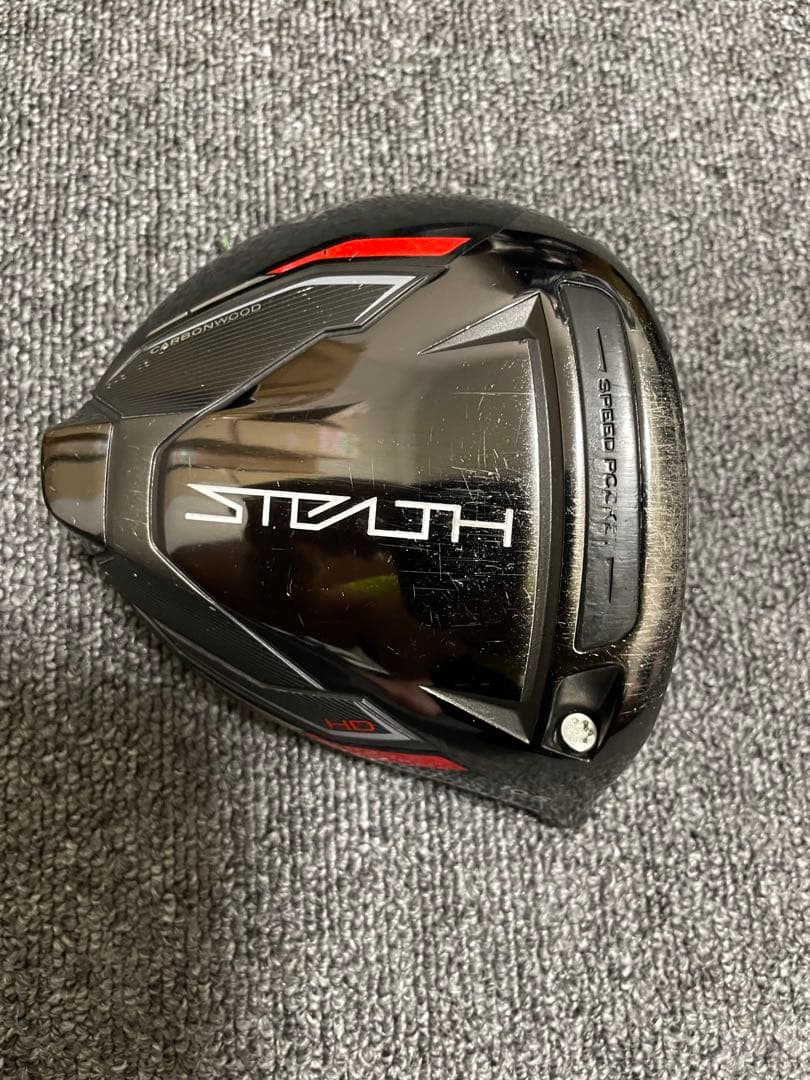 TaylorMade Stealth HD 10.5° Driver Head Only — Japan Model, Used