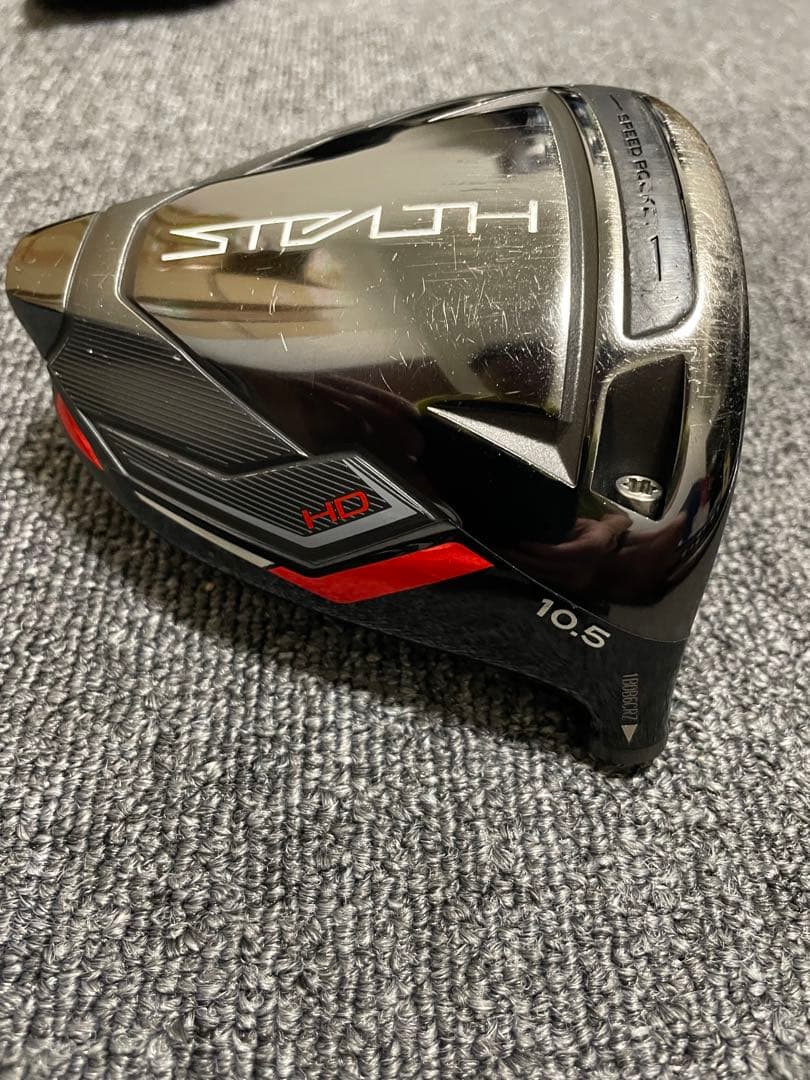 TaylorMade Stealth HD 10.5° Driver Head Only — Japan Model, Used