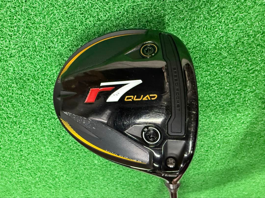 TaylorMade R7 Quad Mini 11.5° Driver Head Only — Japan Model, Used