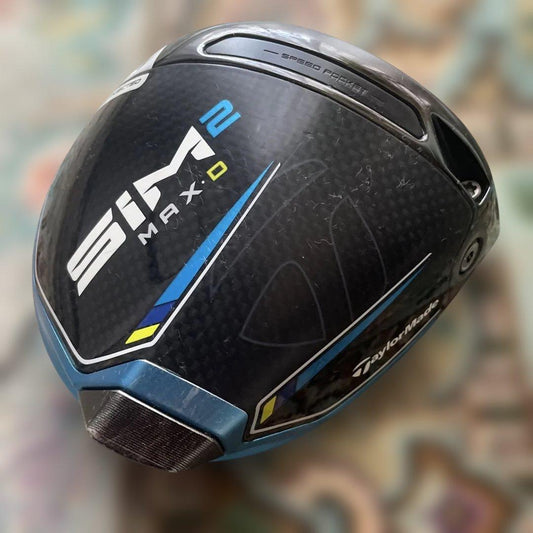 TaylorMade SIM2 Max D 9.0° Driver Head Only — Japan Model, Used