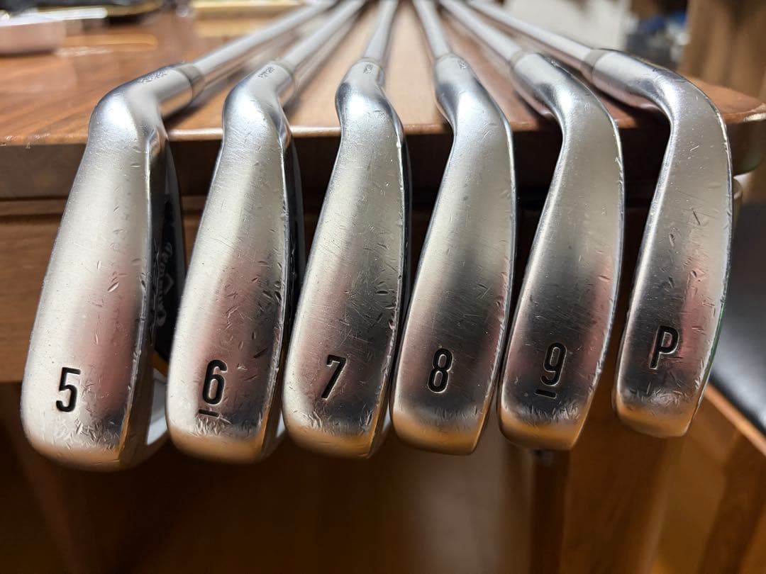 Callaway APEX DCB 2021 Irons 5-PW (6pc) — NS PRO 950GH S — Japan Model, Used