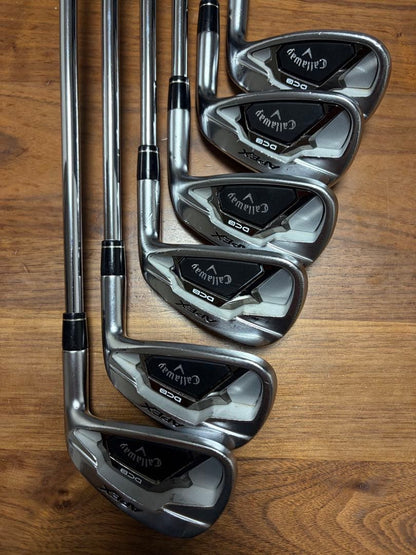 Callaway APEX DCB 2021 Irons 5-PW (6pc) — NS PRO 950GH S — Japan Model, Used