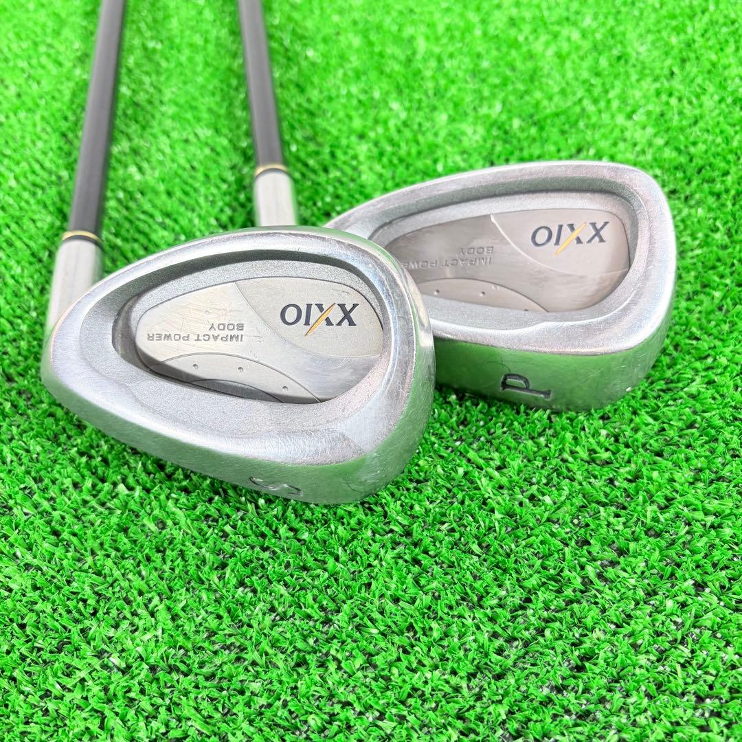 Dunlop XXIO 9 Irons 61-SW (7pc) — Flex R — Japan Model, Used