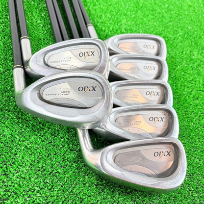 Dunlop XXIO 9 Irons 61-SW (7pc) — Flex R — Japan Model, Used