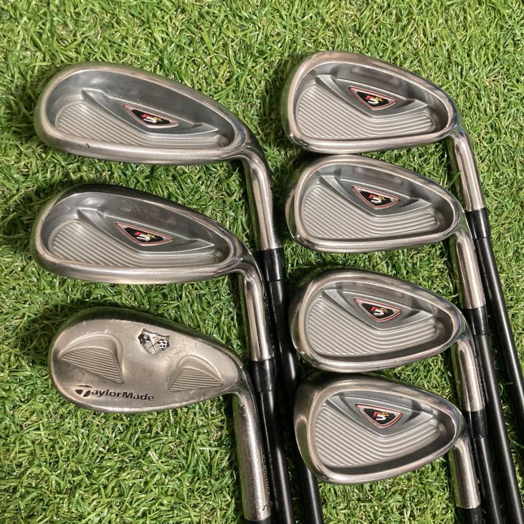 TaylorMade r5 XL Irons 5-PWAW58 (7pc) — XL-60 S — Japan Model, Used